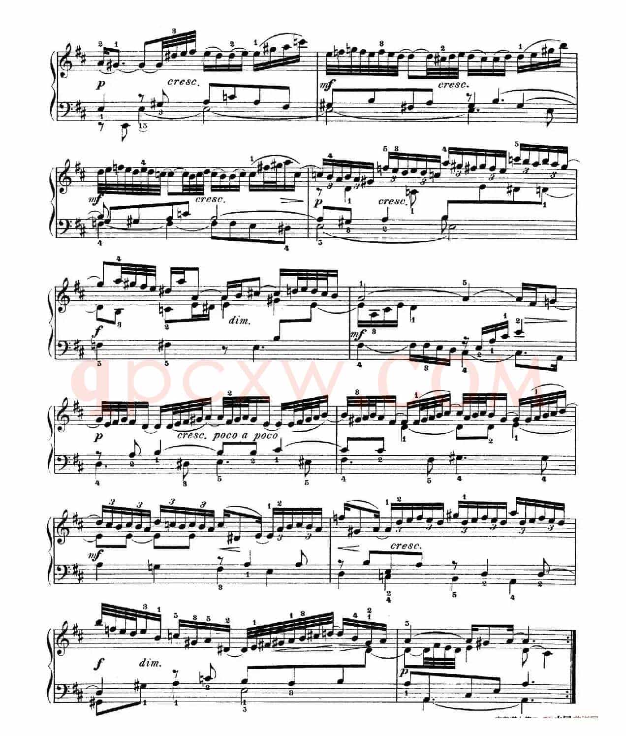 Six Partitas BWV 825-830(6首帕蒂塔·4)