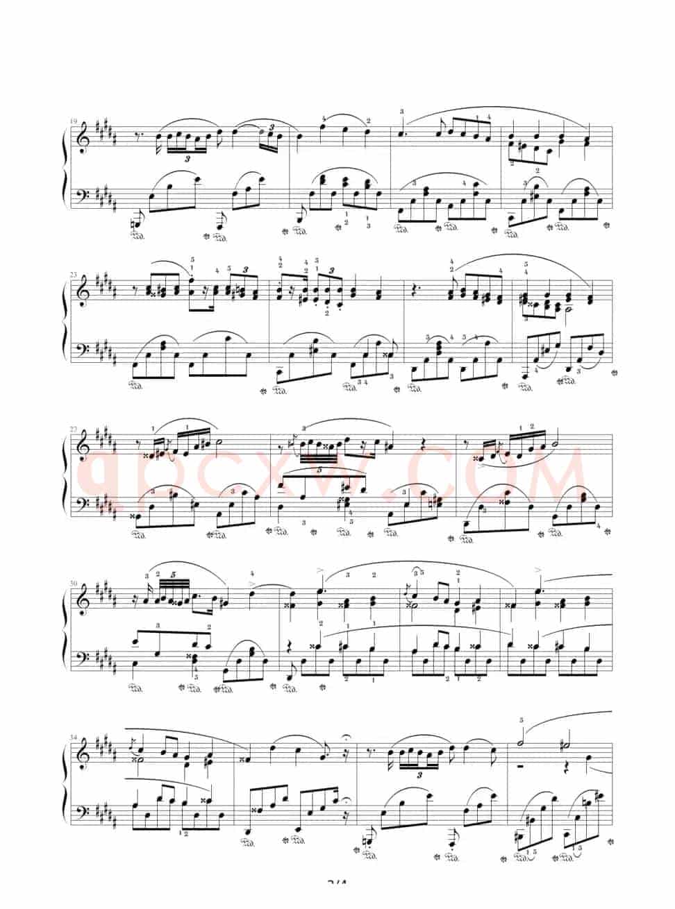 B大调夜曲，Op.32,No.1（肖邦第9号夜曲）