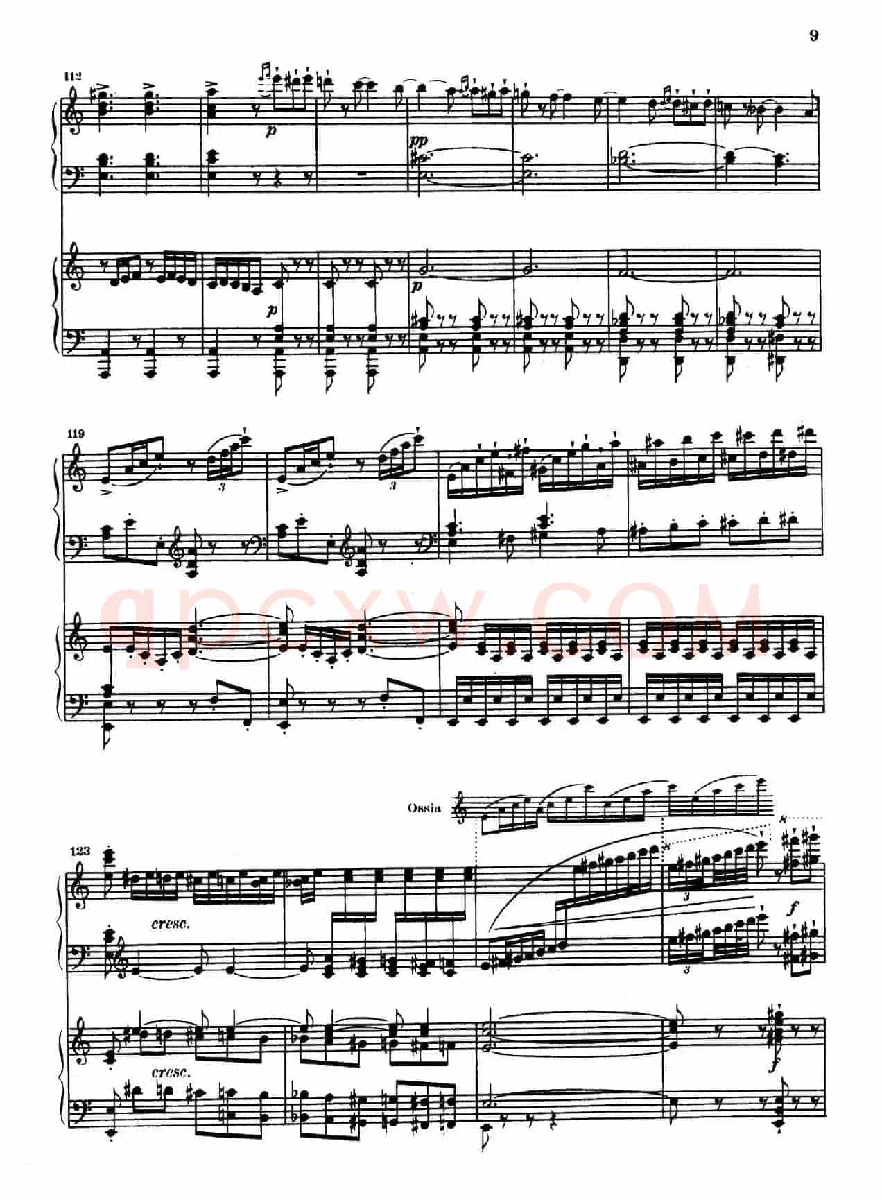 Introduction et Rondo Capriccioso Op.28(引子与随想回旋曲·双钢琴)