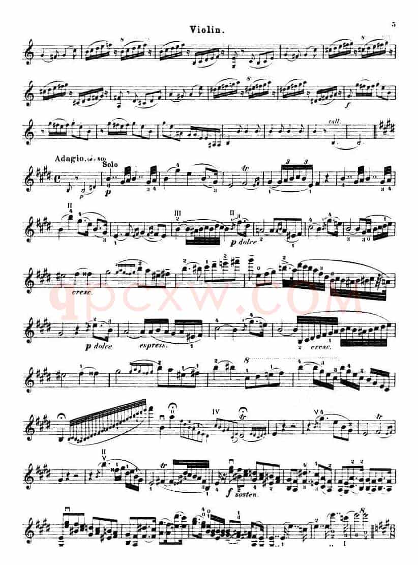 Concerto IX. Op.104（第九小提琴协奏曲Op.104）