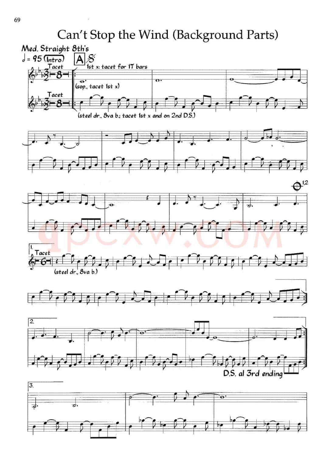 Can't Stop the Wind（爵士钢琴曲）