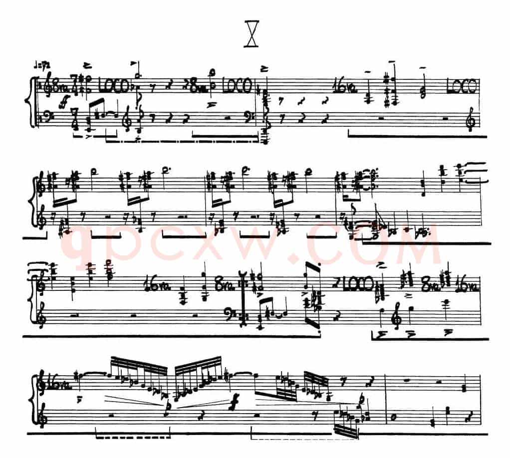 为加料钢琴而作的奏鸣曲与间奏曲（10）