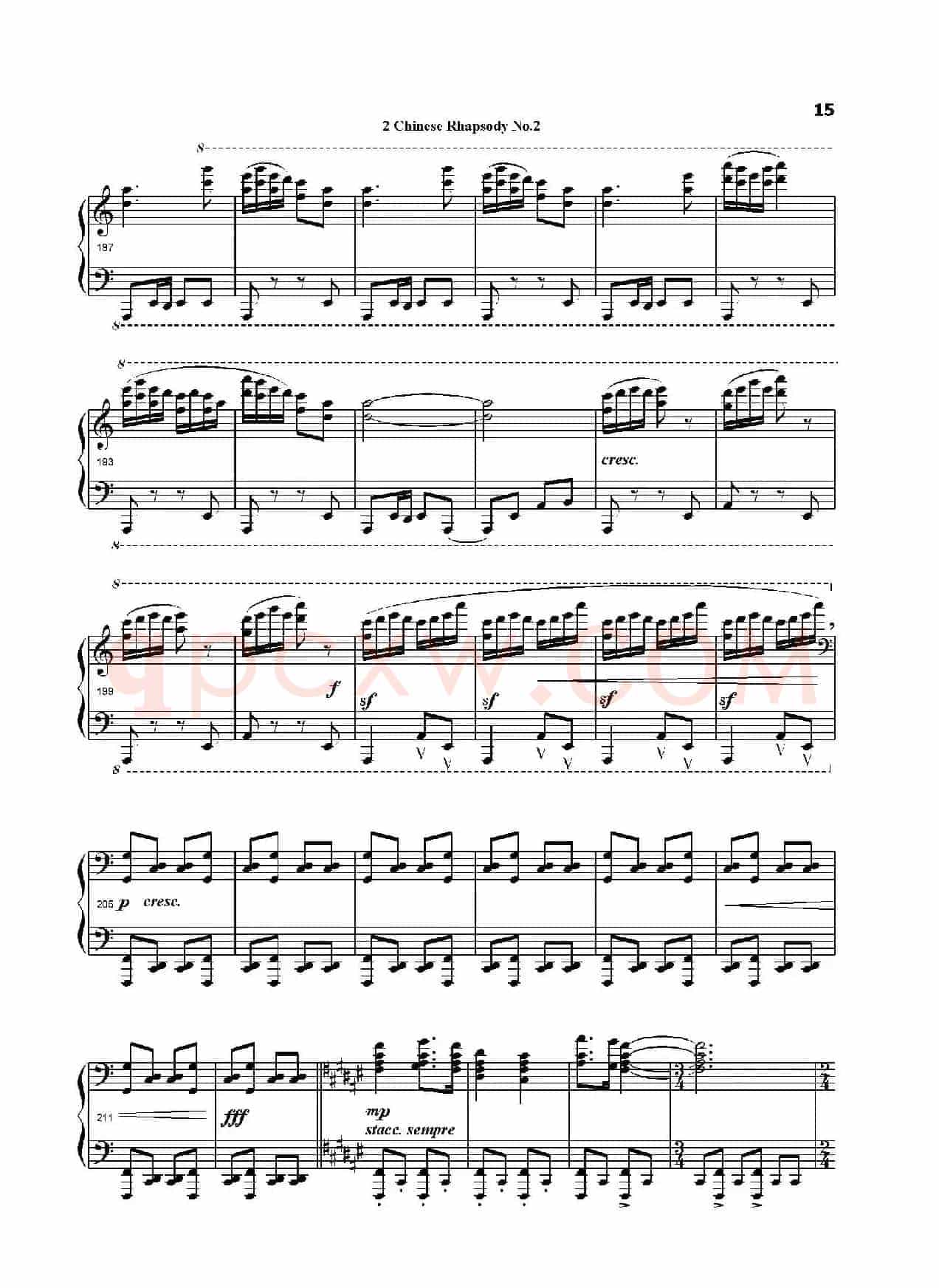 中国畅想曲第二号（Chinese Rhapsody No.2）