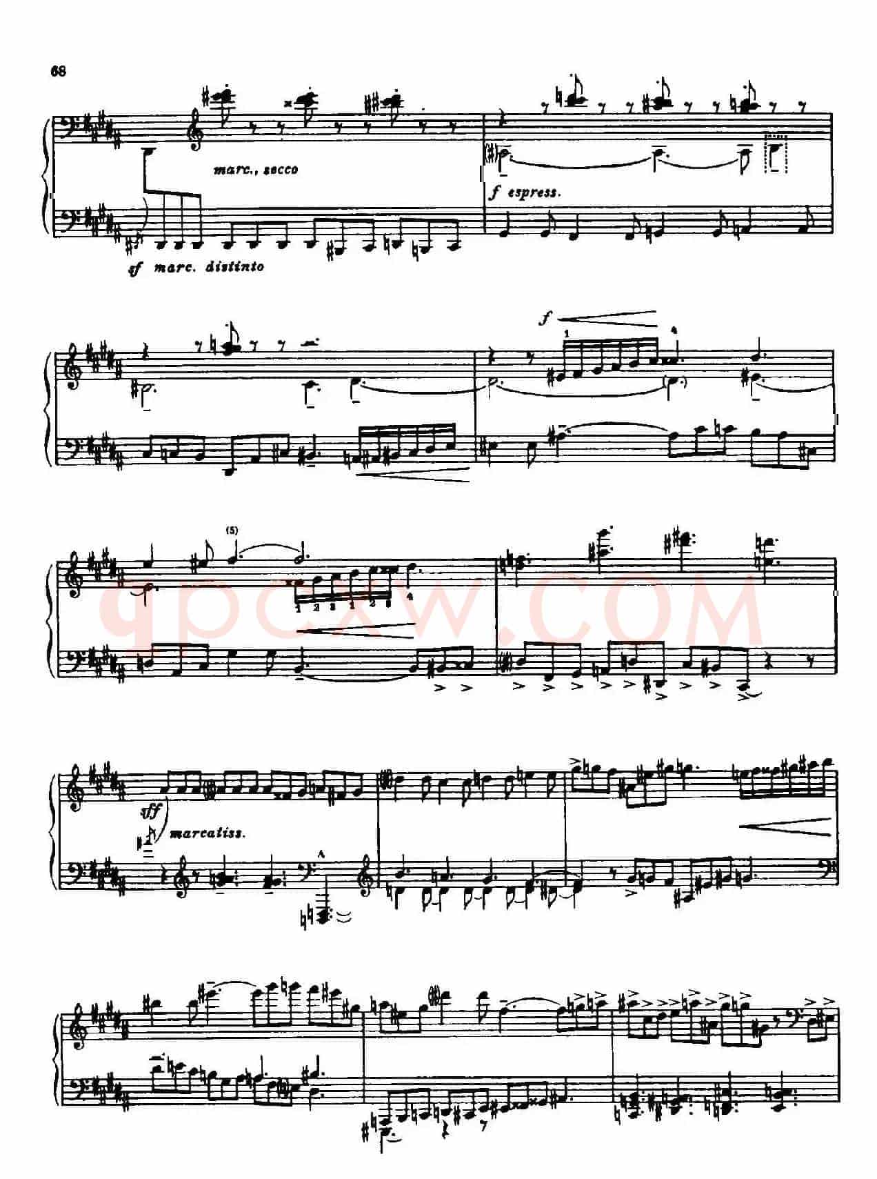 24 Preludes and Fugues Part.1 Op.45(24首前奏曲与赋格·第一部分·12)