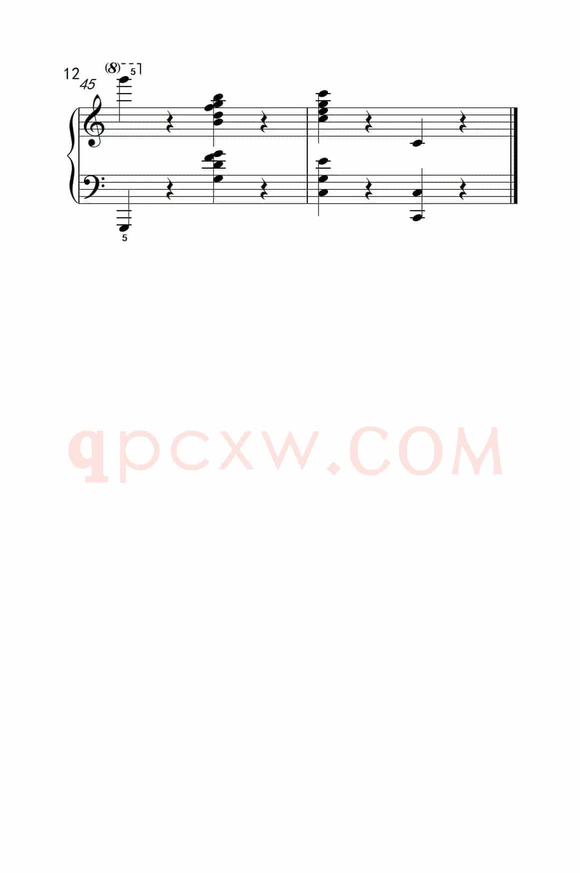 莫什科夫斯基 钢琴练习曲（第十首）