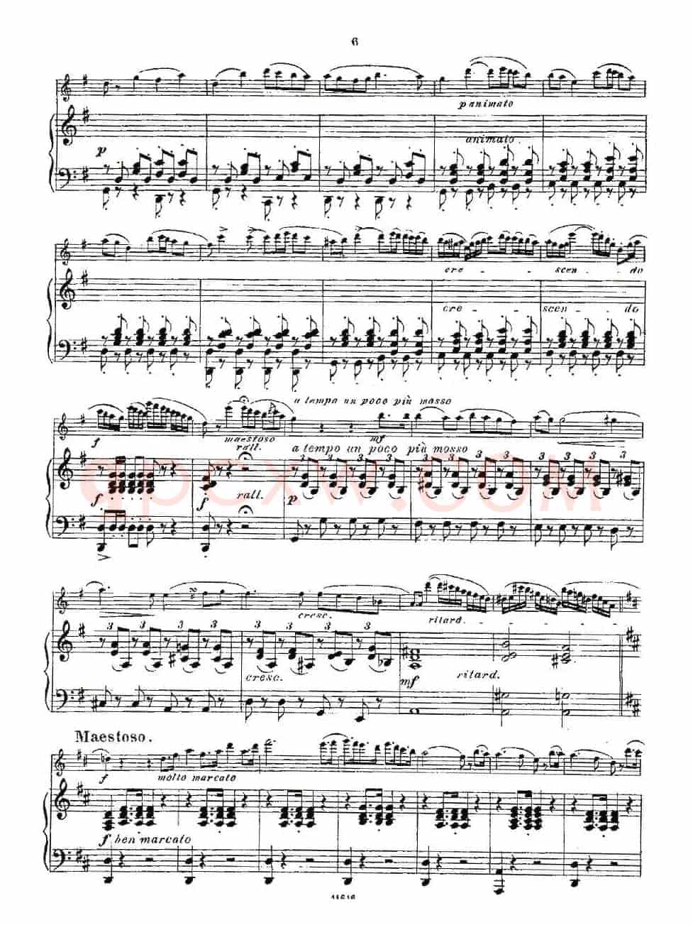 Opern-Transcriptionen.Op.45-2（长笛+钢琴伴奏）