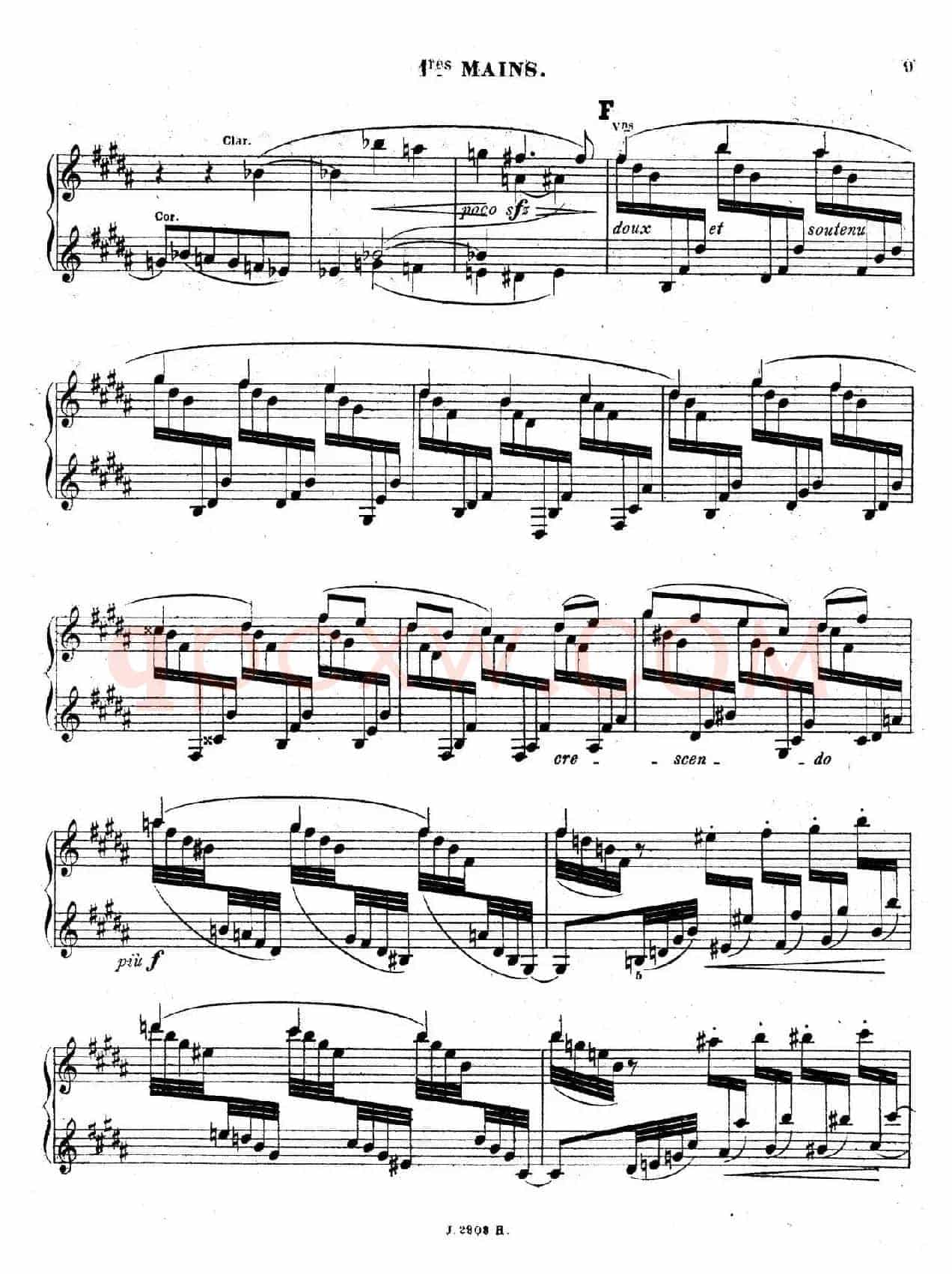 Symphony on a French Mountain Air Op.25（法国山歌交响曲·双钢琴·Ⅰ）