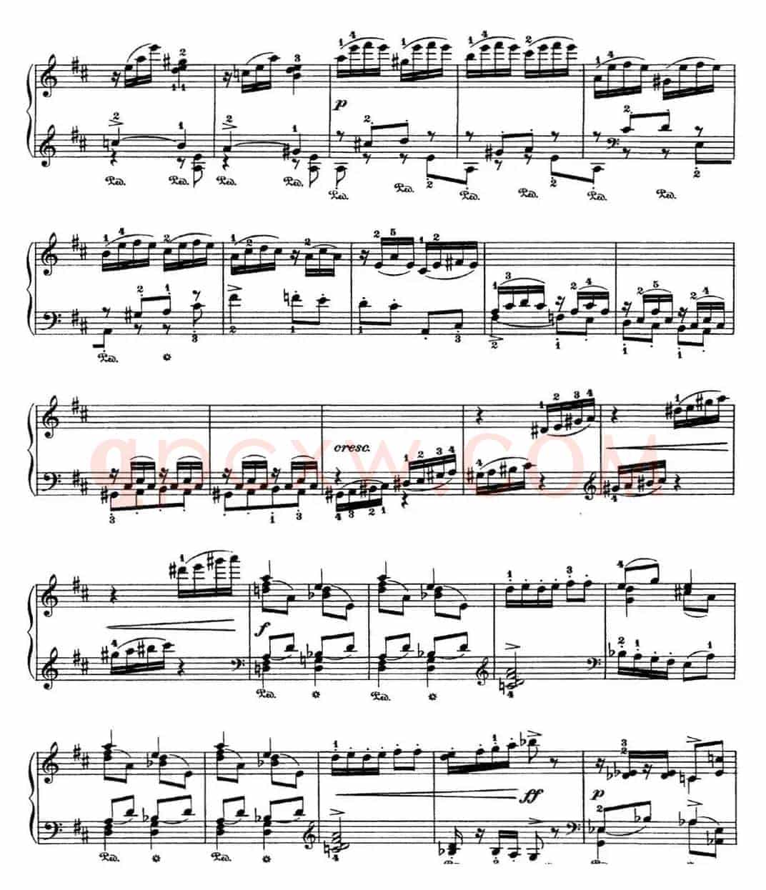 柴可夫斯基 四季 2月 狂欢节 D大调 Carnival D major