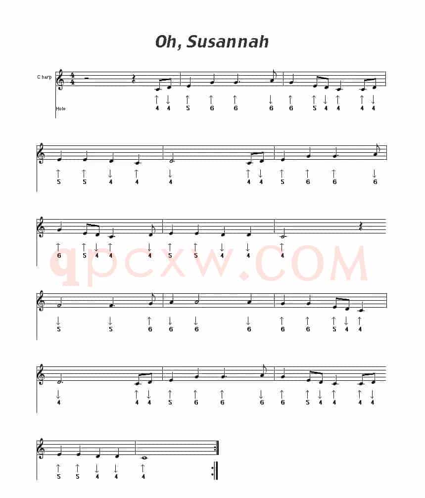 Oh, Susannah（布鲁斯）