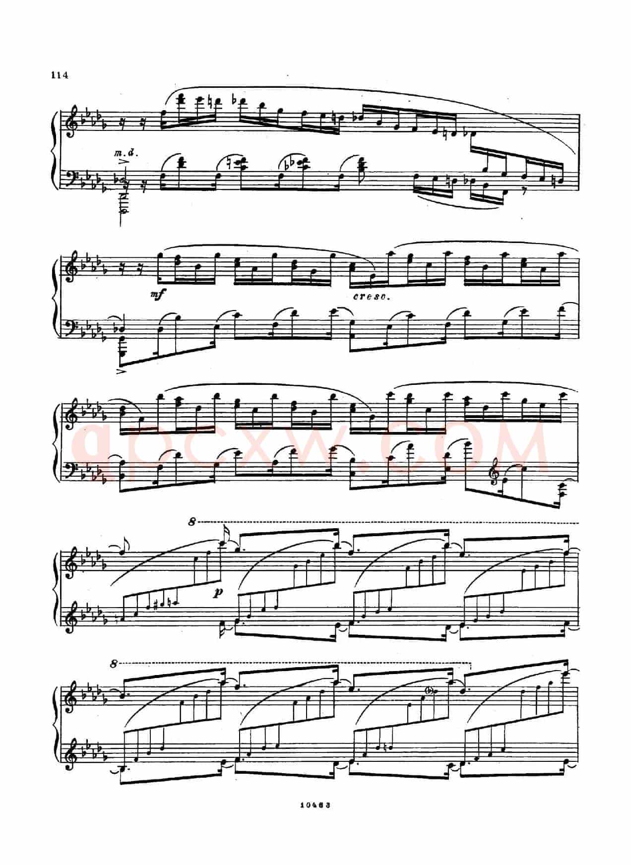 降b小调第二钢琴奏鸣曲(Op.36 No.2)