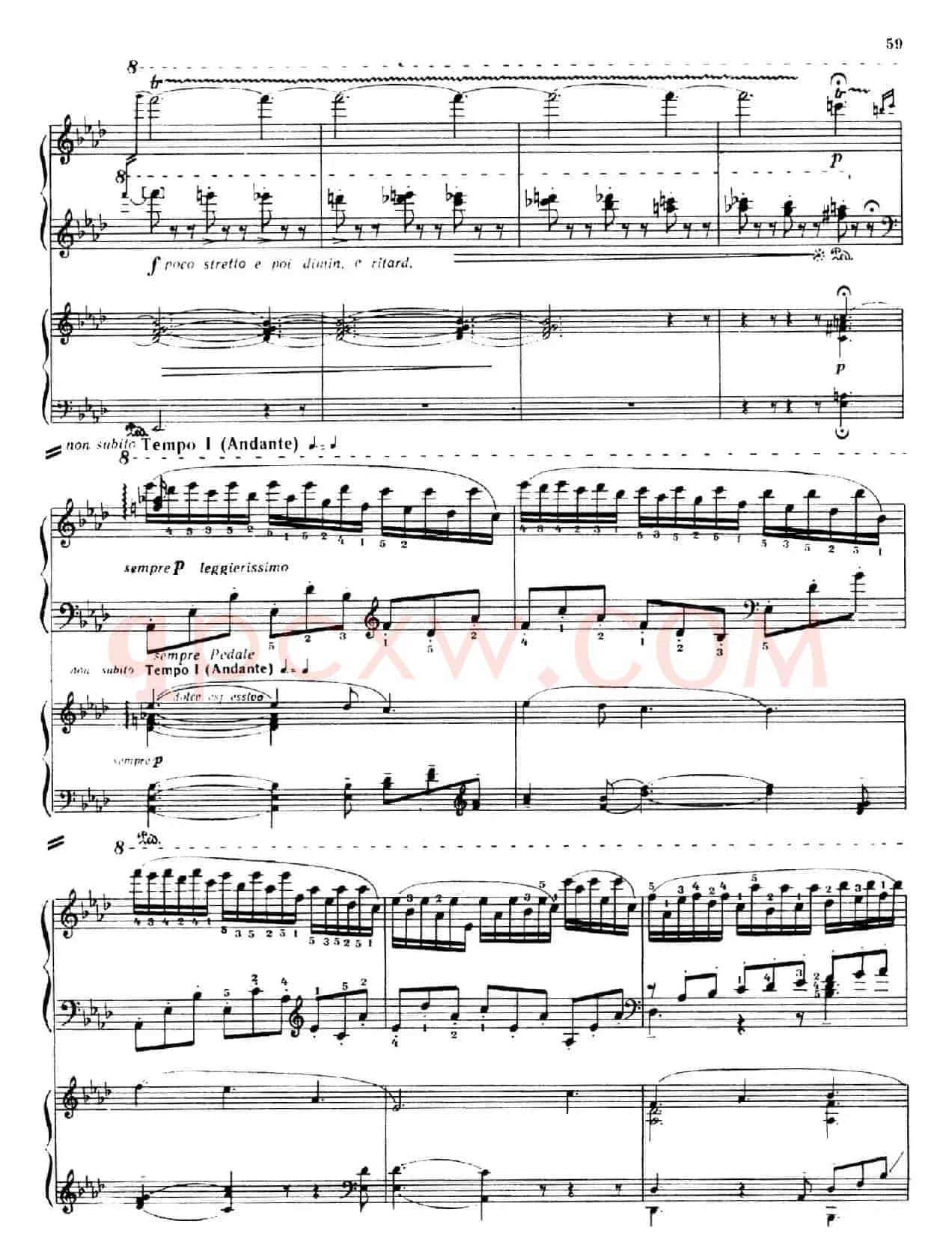 Piano Concerto No.2 in c Minor Op.50(c小调第二钢琴协奏曲·Ⅱ·双钢琴)