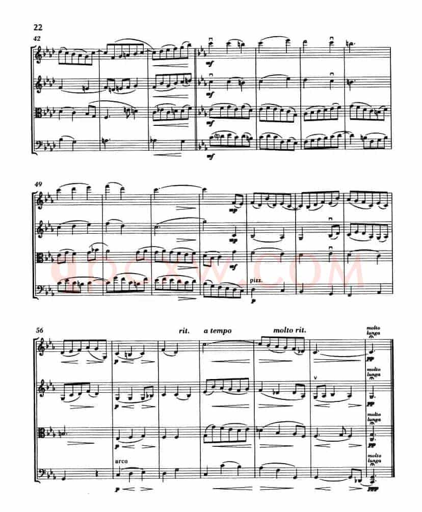 THE COVERNTY CAROL(圣诞音乐、弦乐四重奏)