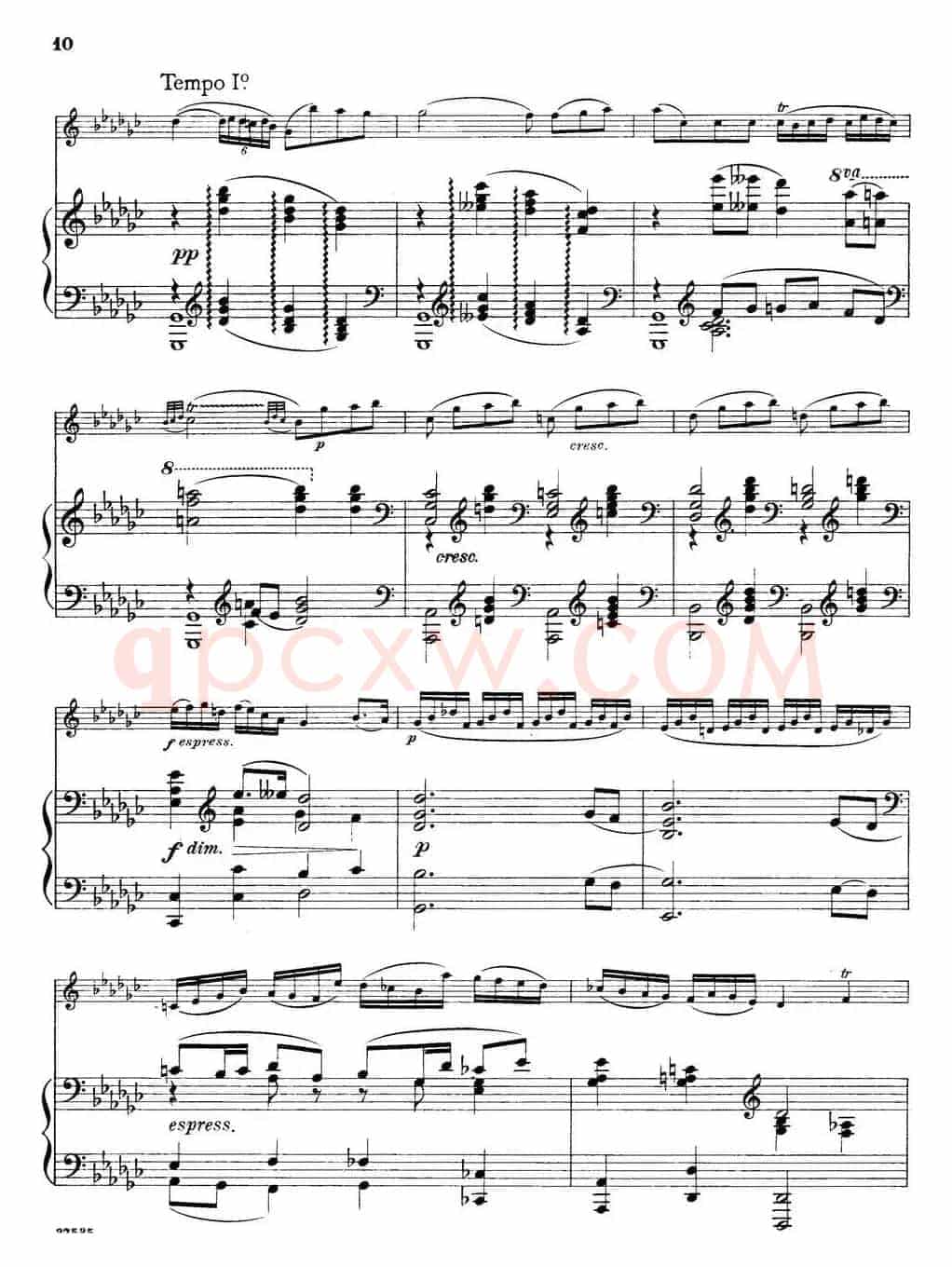 Etude melodique（小提琴+钢琴伴奏）