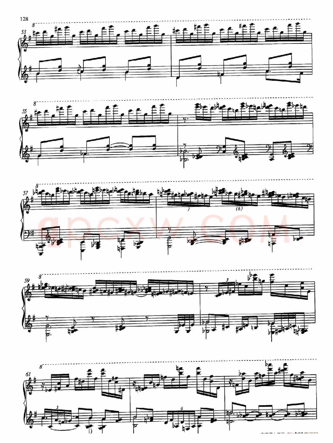 Sabre Dance(马刀舞曲)(齐夫拉改编钢琴独奏版)