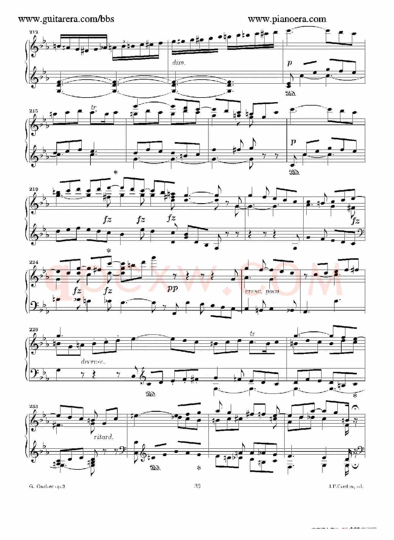 Grande Piano Sonata in c Minor Op.2(c小调华丽钢琴奏鸣曲·第四乐章)
