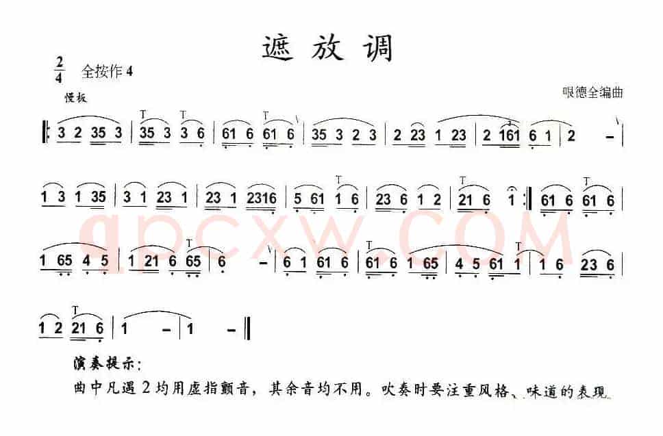 遮放调