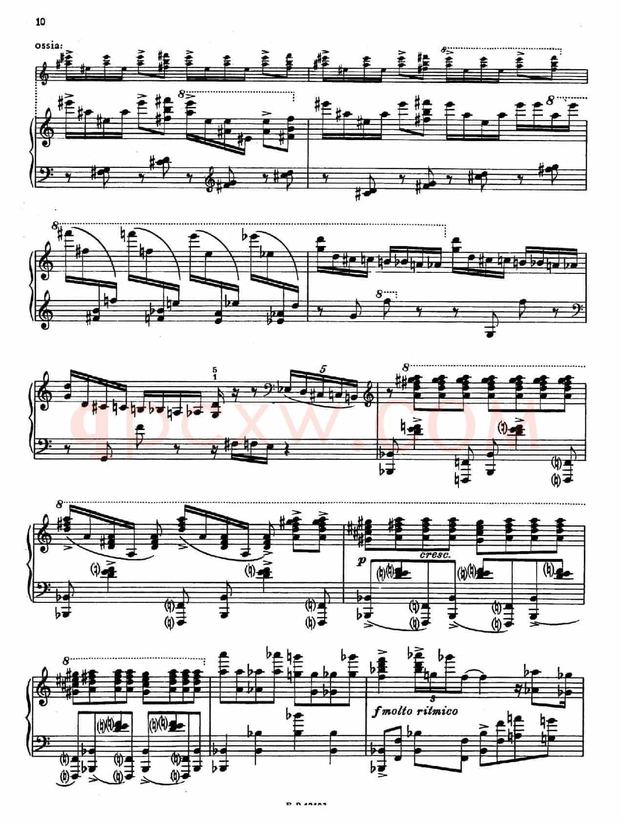 Sabre Dance(马刀舞曲)(索兰改编钢琴独奏版)