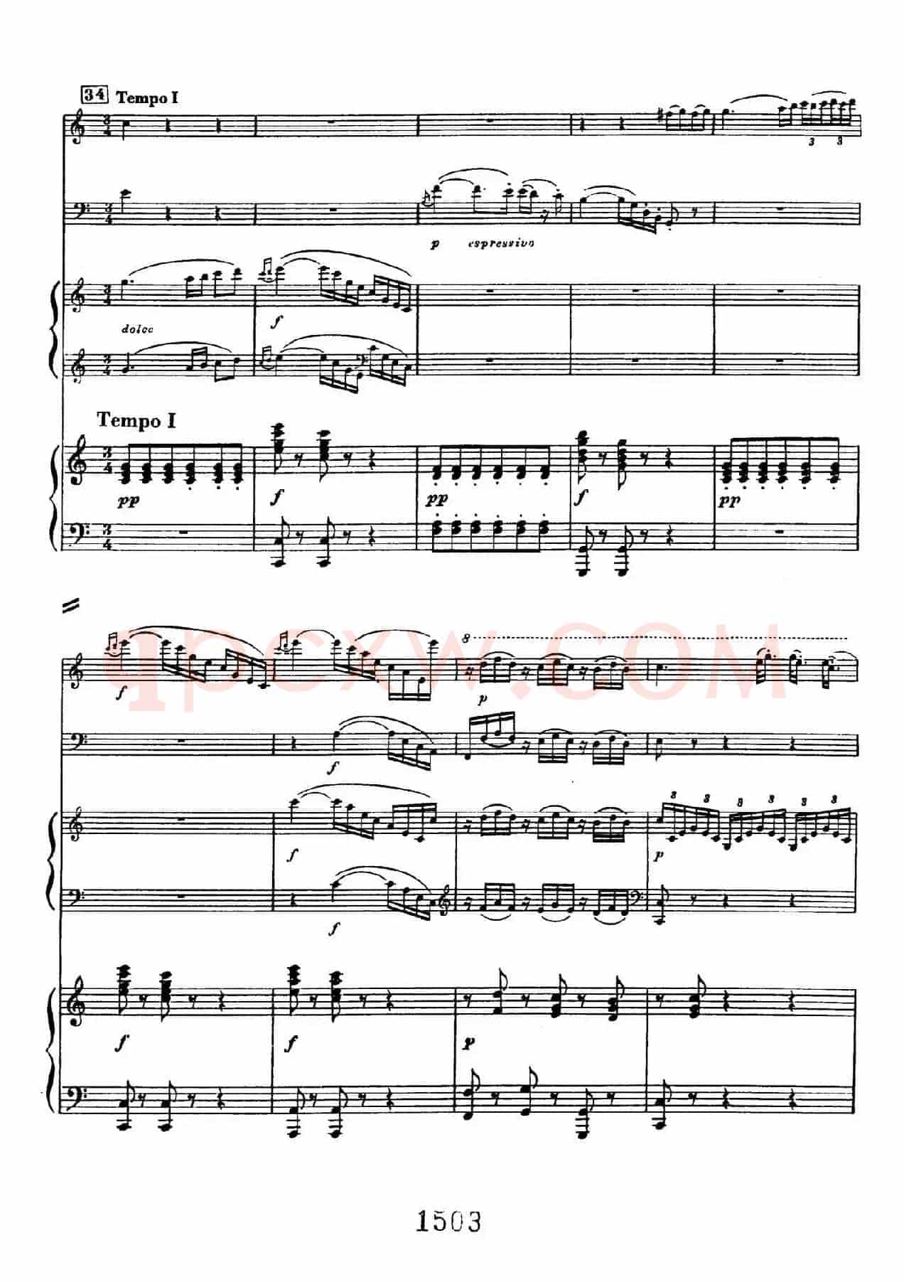 Triple Concerto in C Major Op.56(C大调三重协奏曲·双钢琴·Ⅲ)