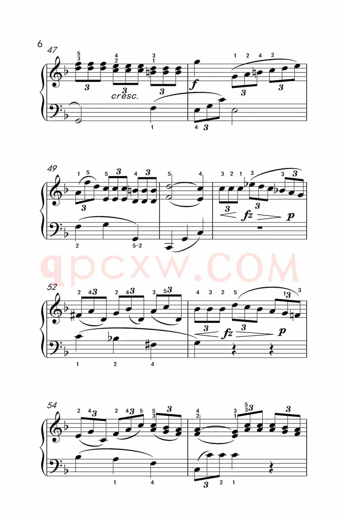小奏鸣曲（老年大学 钢琴教程 3）
