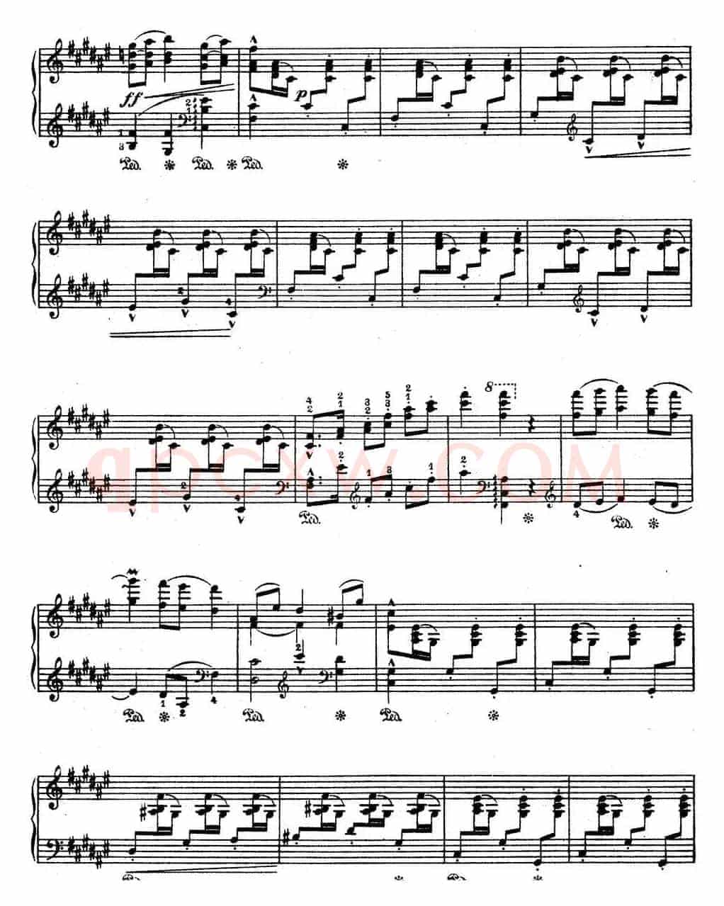 Suite Espanola Op.47（西班牙组曲·Ⅶ）