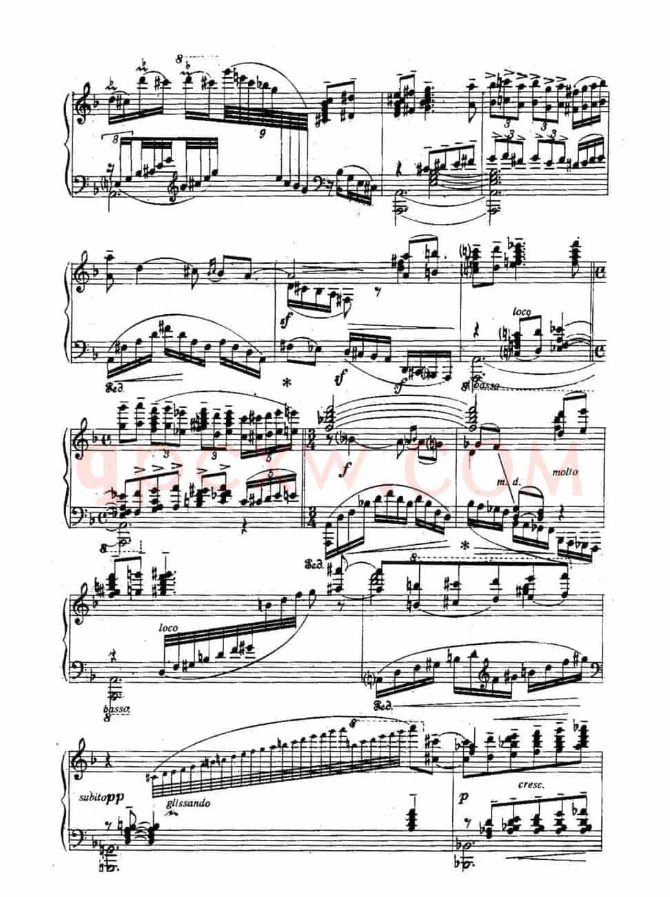 Six Préludes Exotiques Op·17（6首特色前奏曲·2）
