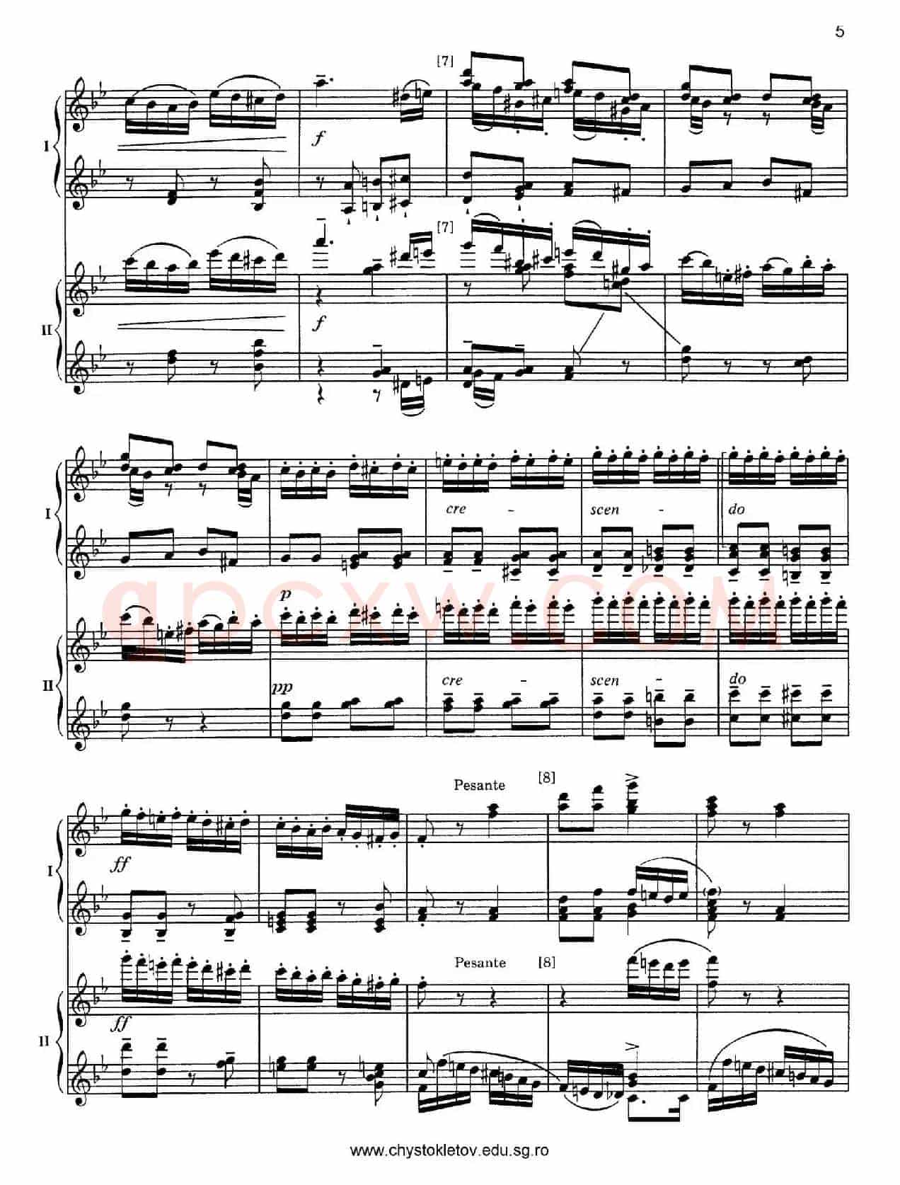 Nutcracker Op.71 芭蕾舞剧《胡桃夹子》(改编双钢琴版·第一部分)