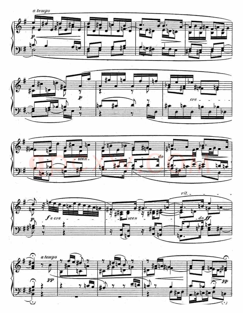 6 Preludes and Fugues Op.99(6首前奏曲与赋格·1)