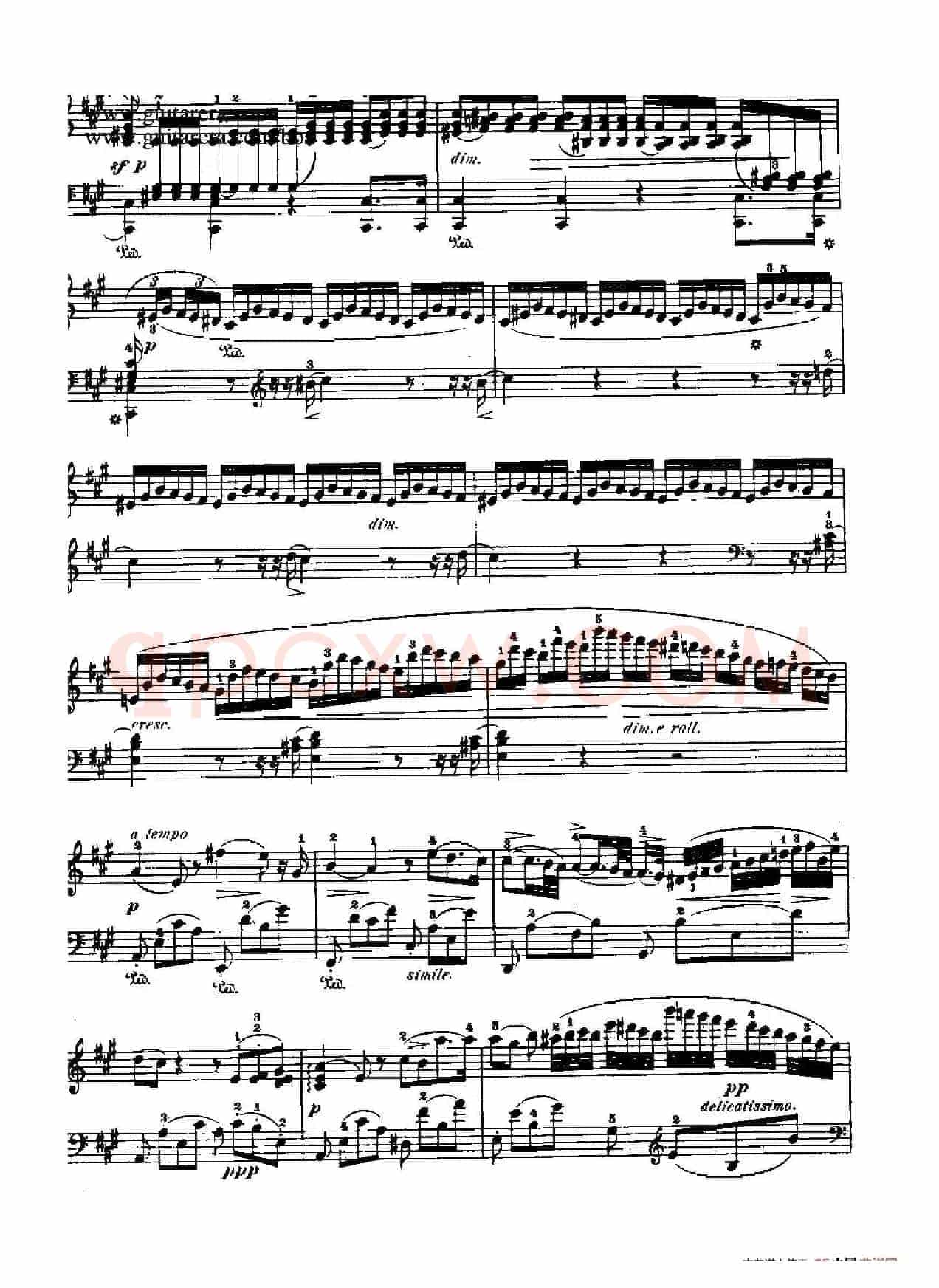 Nocturne No.4 in A Major (A大调第四号夜曲)