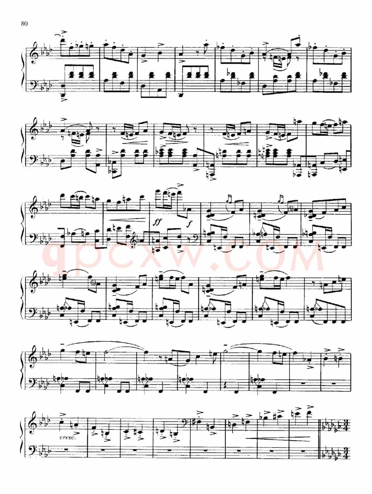 Piano Sonata No.3 in F Major Op.46(F大调第三钢琴奏鸣曲·Ⅲ)