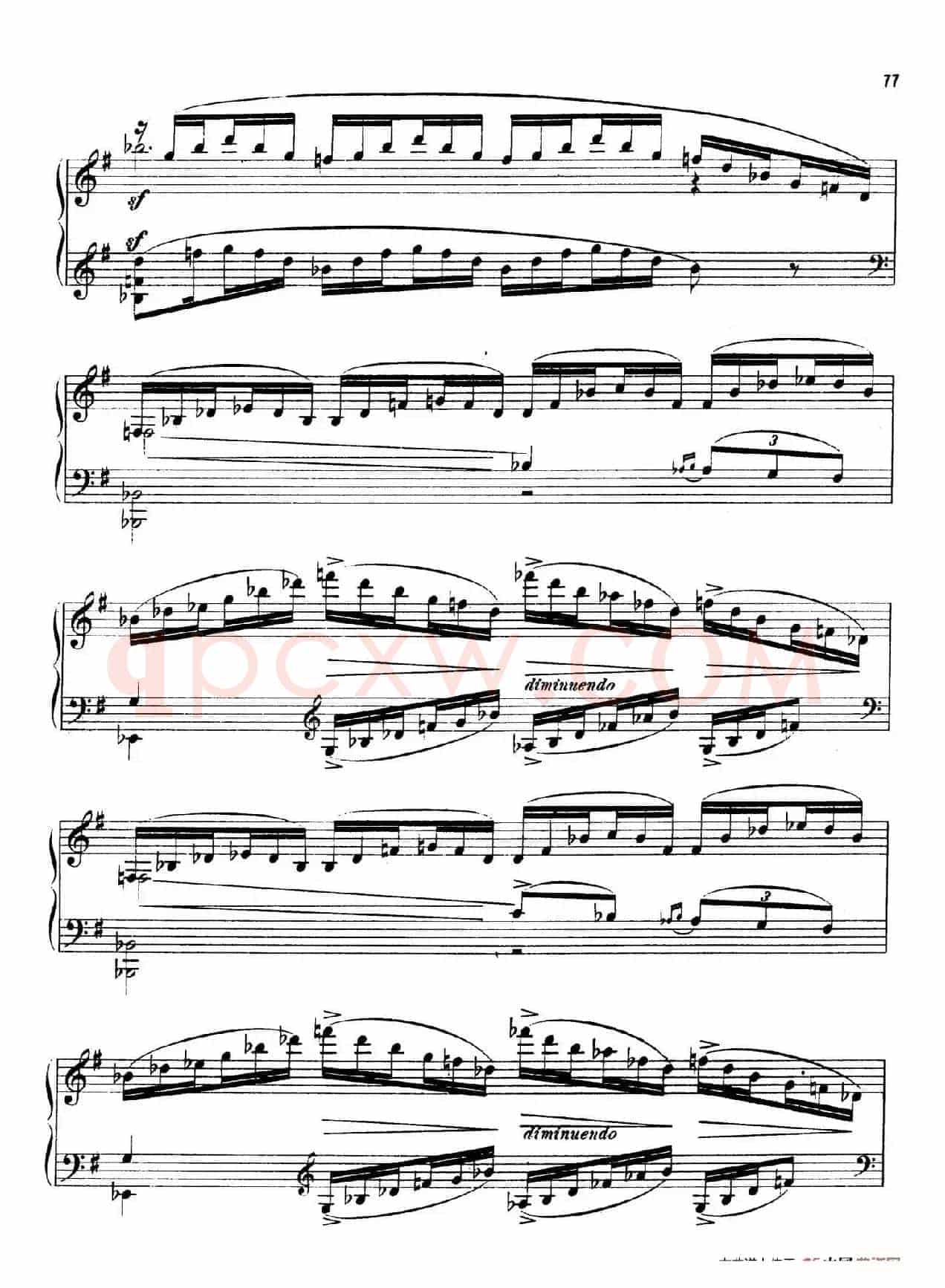 24 Characteristic Pieces Op.36(24首性格小品·15)