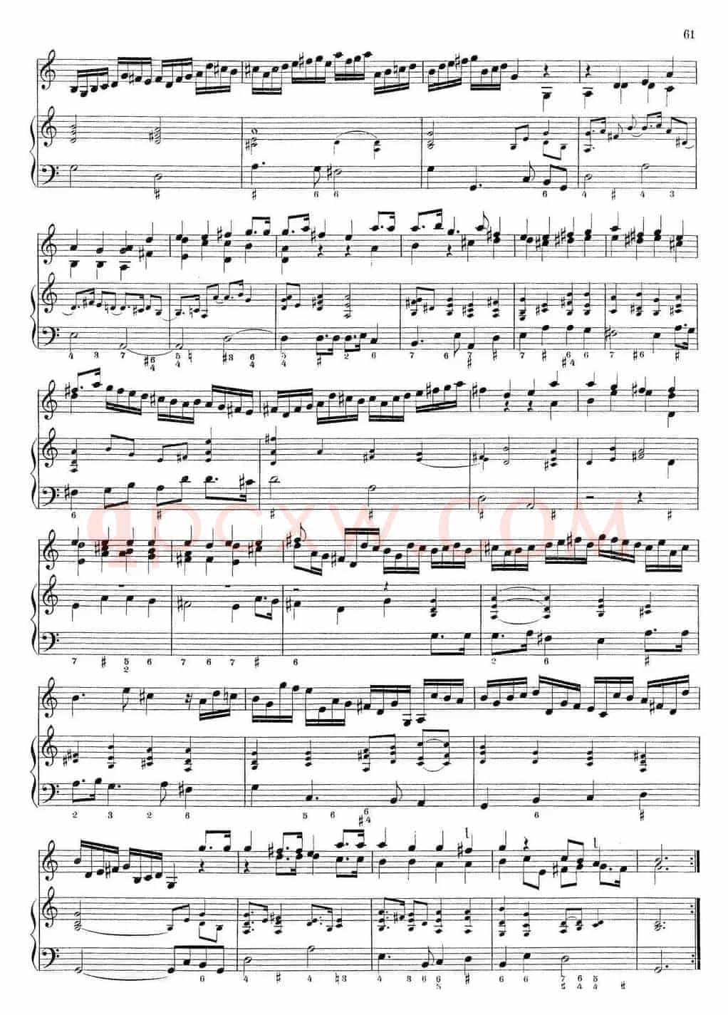 Biber Violin Sonata VII（小提琴+钢琴伴奏）