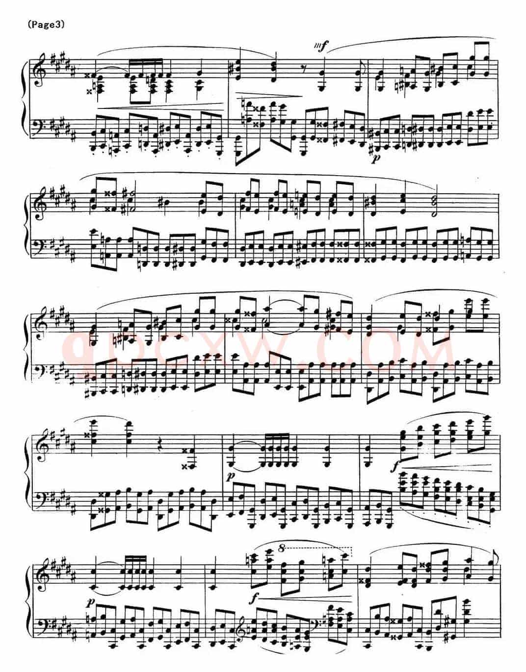 斯克里亚宾12首钢琴练习曲 Op8(No.9 Alexander Scriabin Etudes)