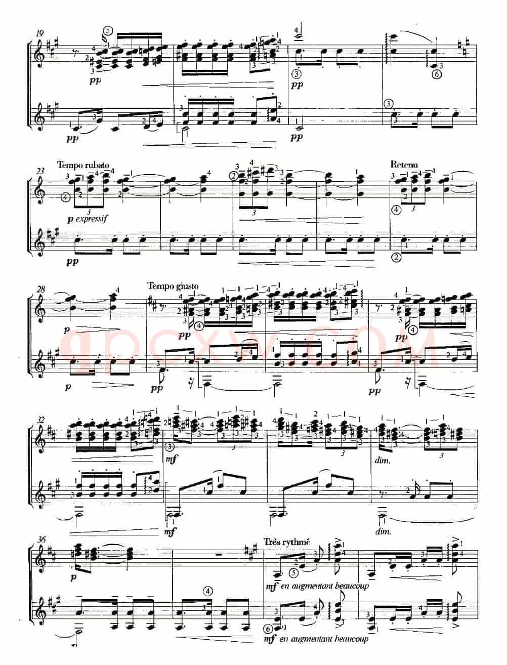 LA SOIRER DANS GRENADE（双吉他）