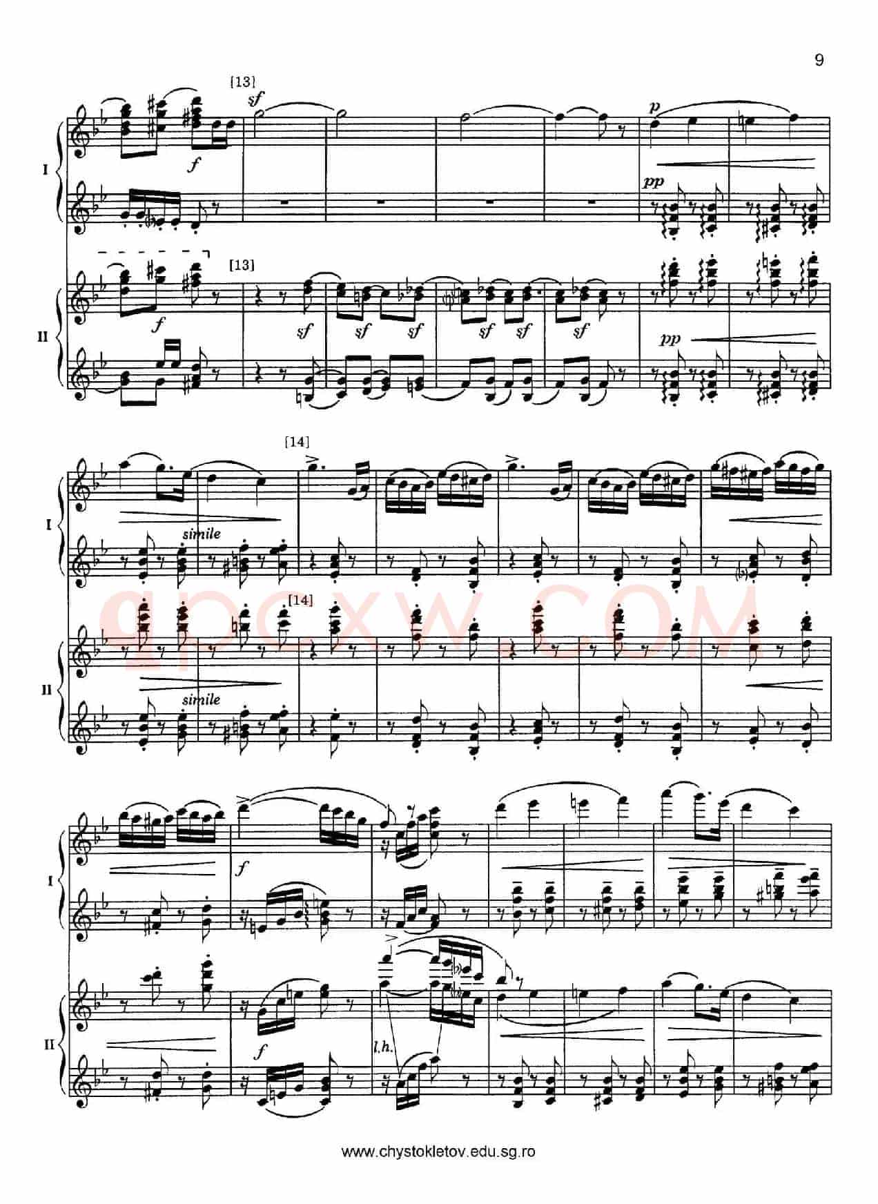 Nutcracker Op.71 芭蕾舞剧《胡桃夹子》(改编双钢琴版·第一部分)