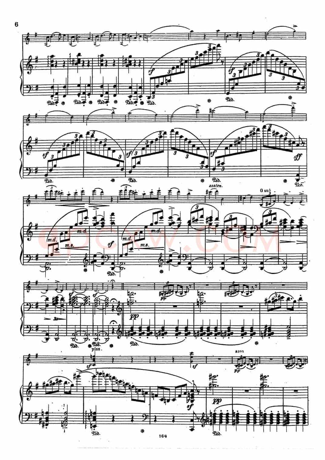 VIOLIN SONATA No.2 in G major（G大调第二小提琴奏鸣曲）（Ⅰ）（小提琴+钢琴伴奏）