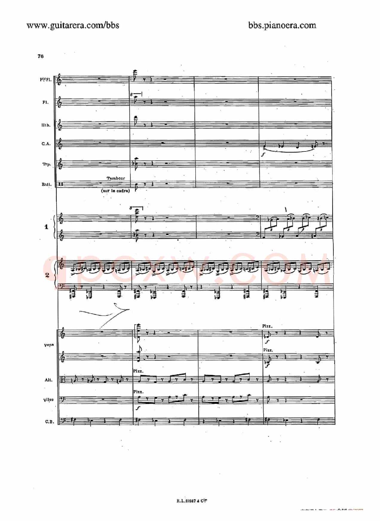 Concerto for 2 Pianos in d Minor(d小调双钢琴协奏曲·总谱)