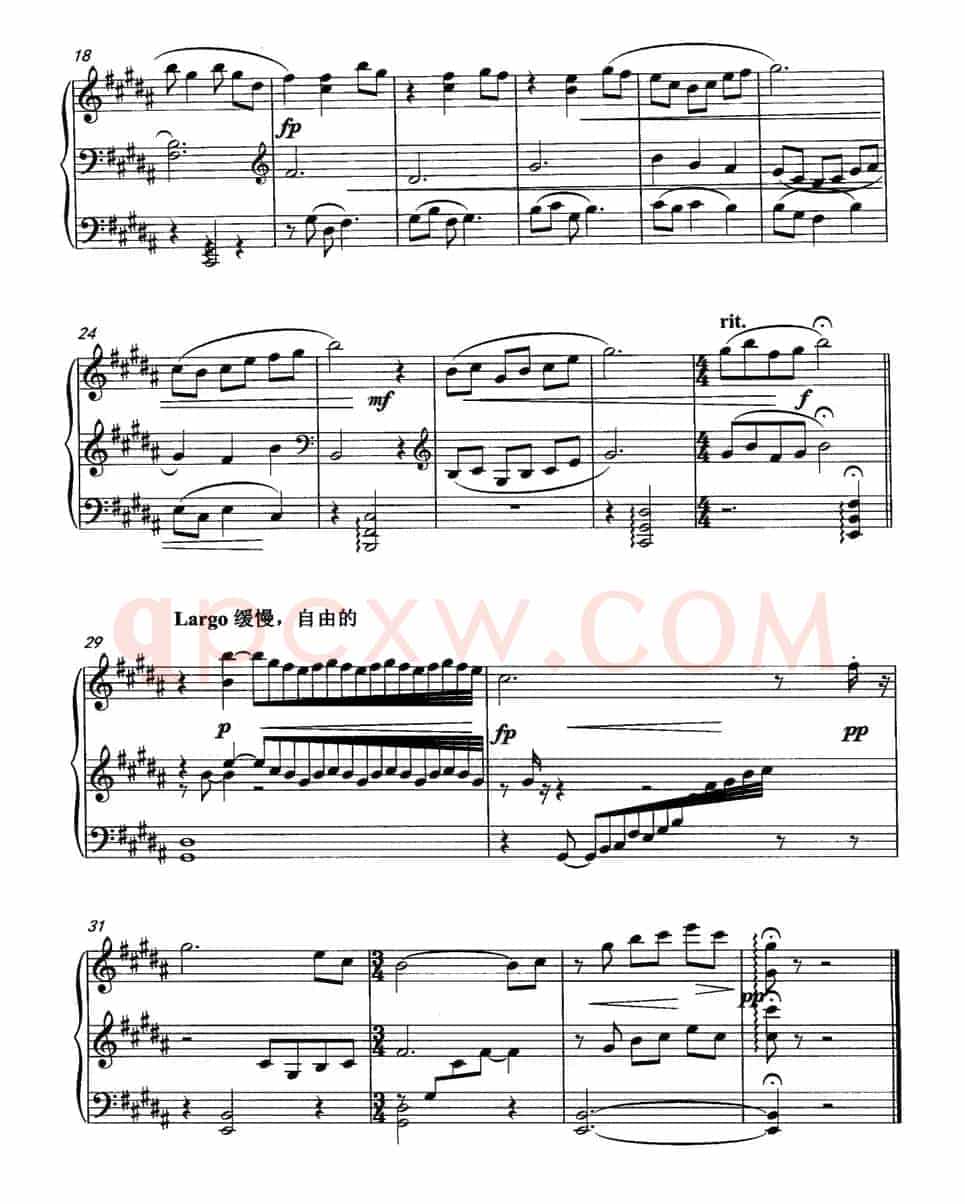 五首钢琴素描（三）舞