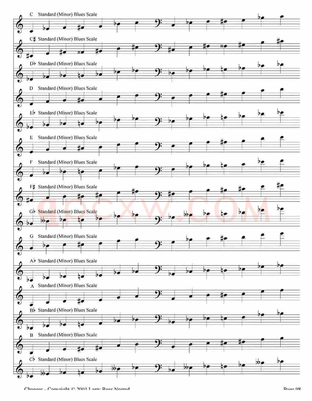Changes（爵士乐和弦教材）（P81-100）