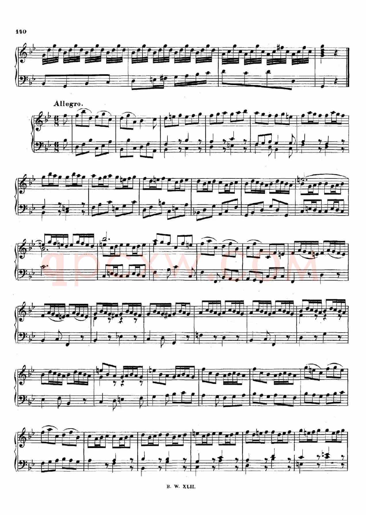 16 Concertos BWV 972-987(十六首为独奏古钢琴而作的协奏曲)(P81——90)