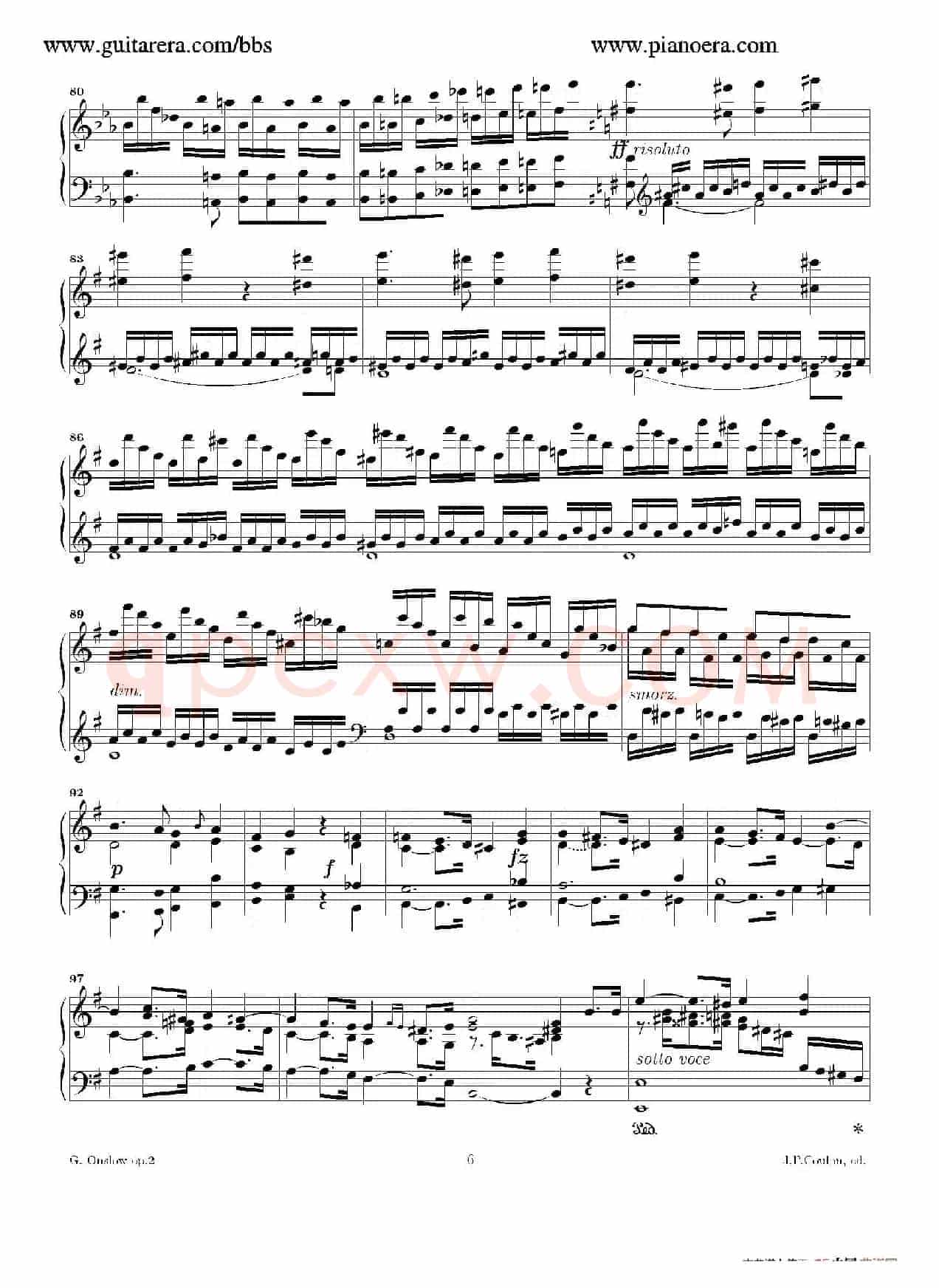 Grande Piano Sonata in c Minor Op.2（c小调华丽钢琴奏鸣曲·第一乐章）