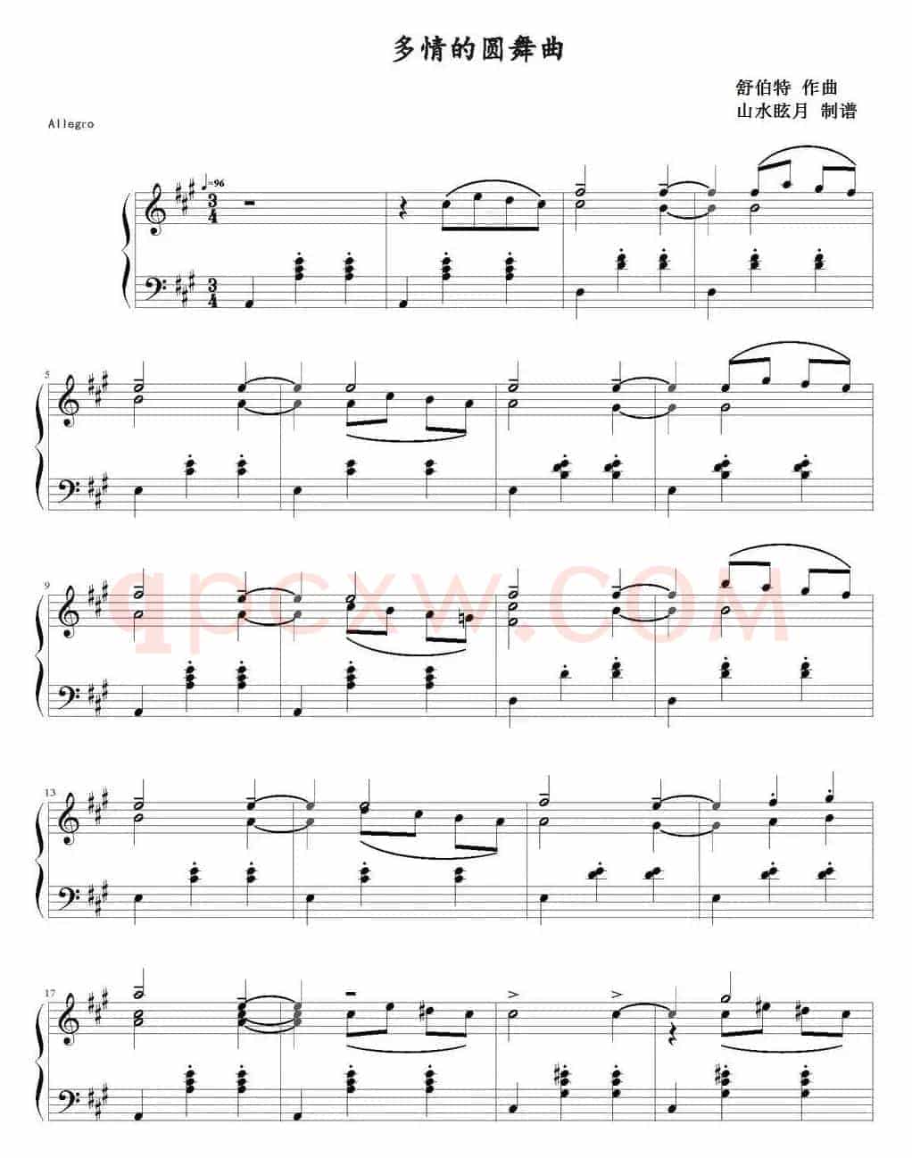 多情的圆舞曲 
