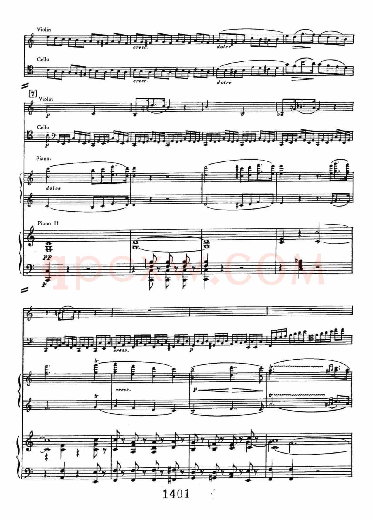 Triple Concerto in C Major Op.56(C大调三重协奏曲·双钢琴·Ⅰ)