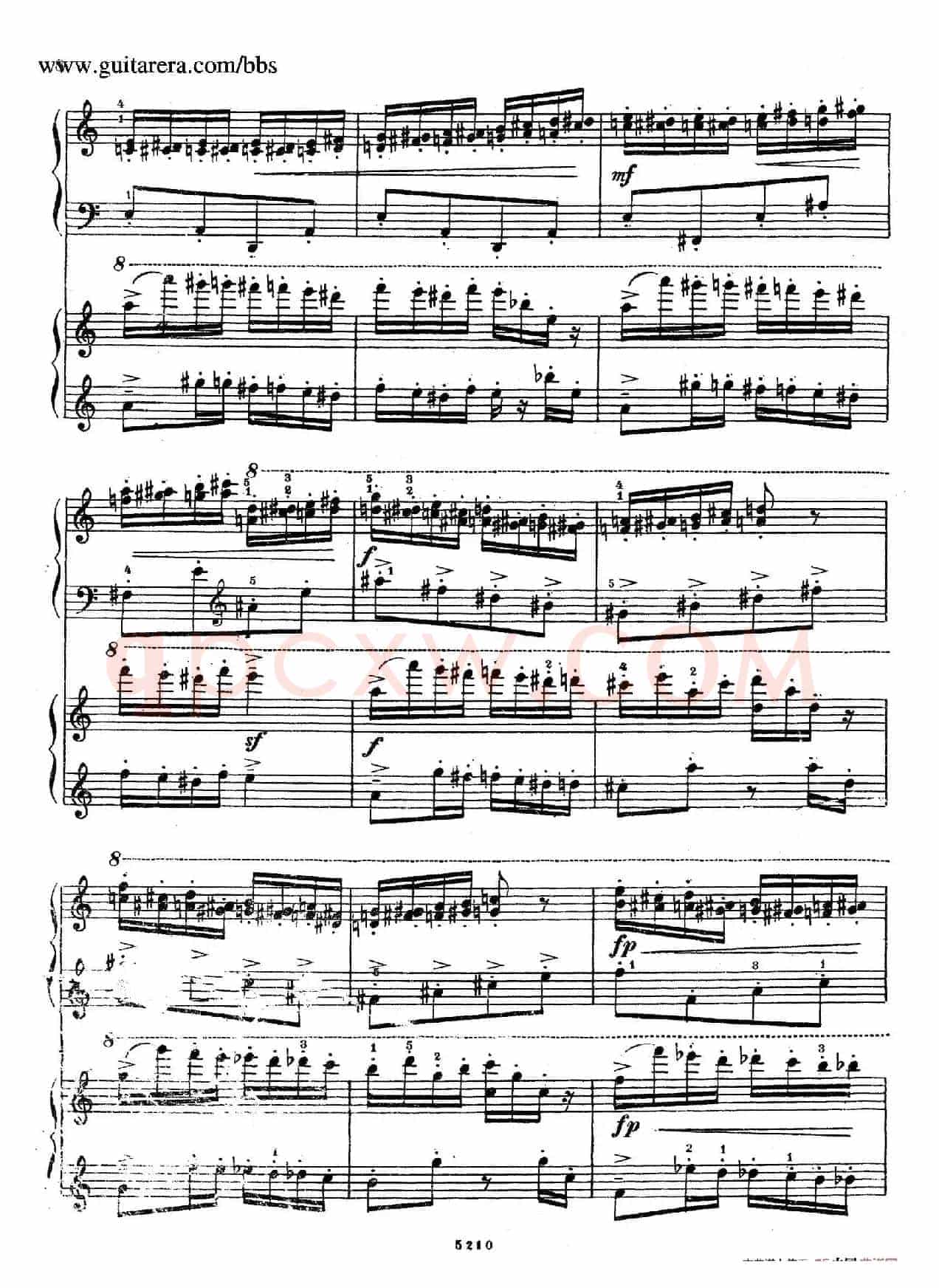 Variation on a Theme by Paganini(帕格尼尼主题变奏曲·双钢琴)