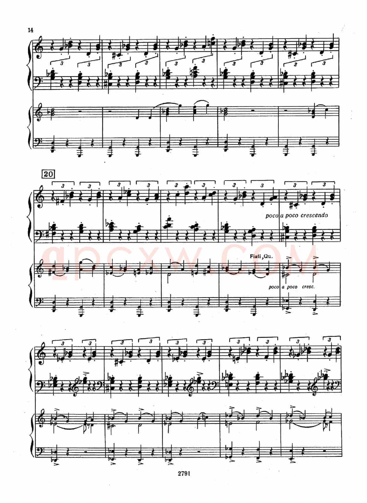 Piano Concerto No.3 in D major, Youth Op.50 - 2 pianos(D大调第三钢琴协奏曲“为青少年而作”Op.50·双钢琴)