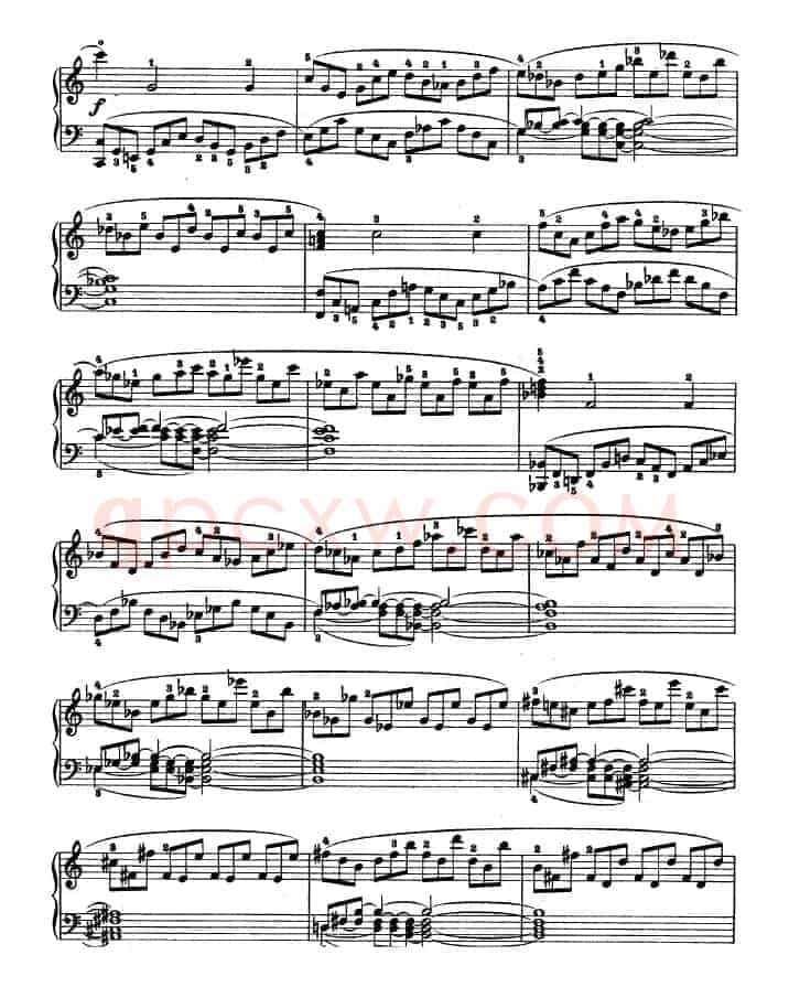 SONATE OP.53（第二十一钢琴奏鸣曲）