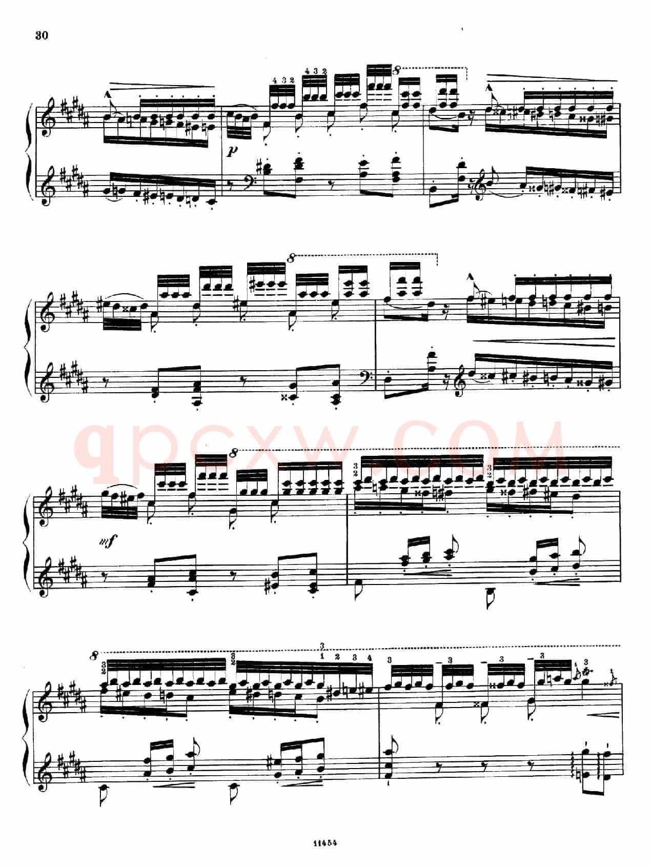 Paganini Etudes No.3 in G# (6首帕格尼尼大练习曲之Ⅲ)