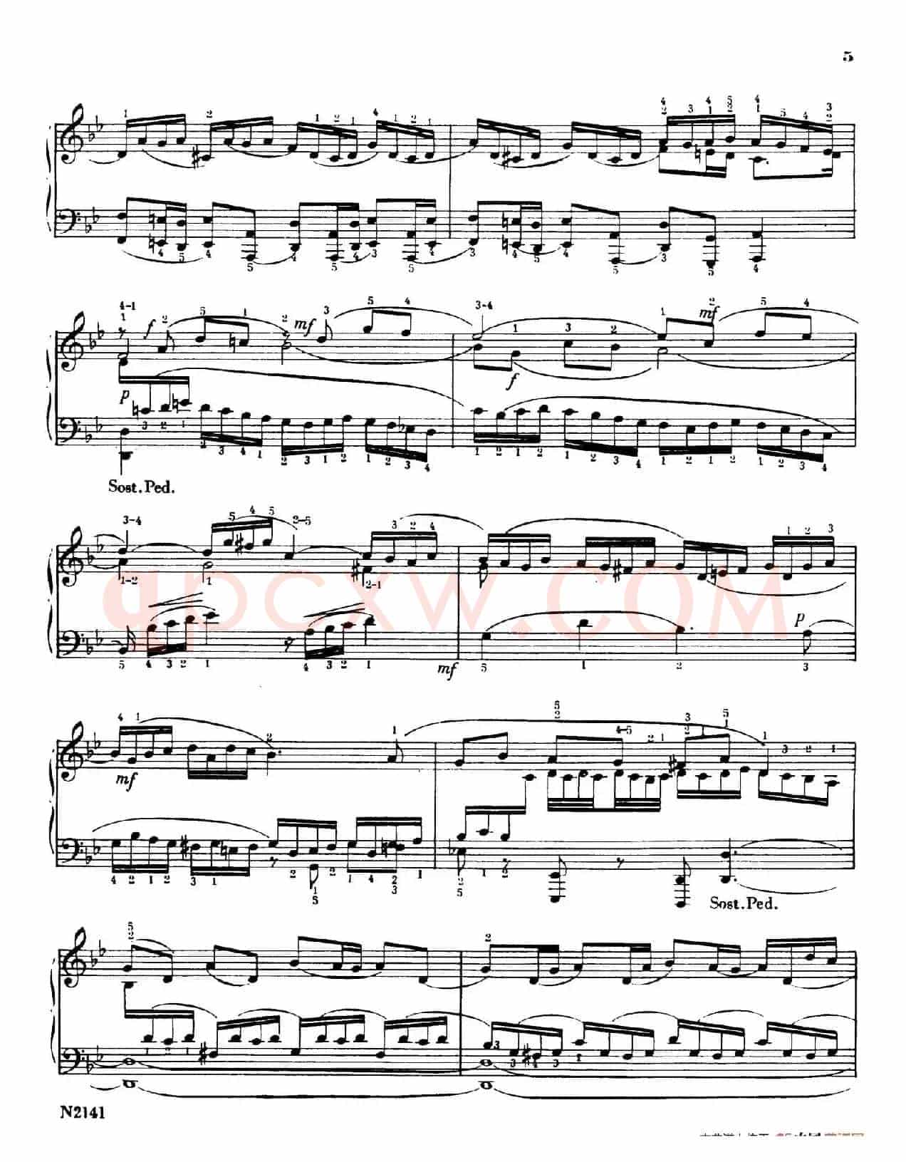 Fugue in g Minor BWV 578(g小调赋格·Briskier改编钢琴独奏版)