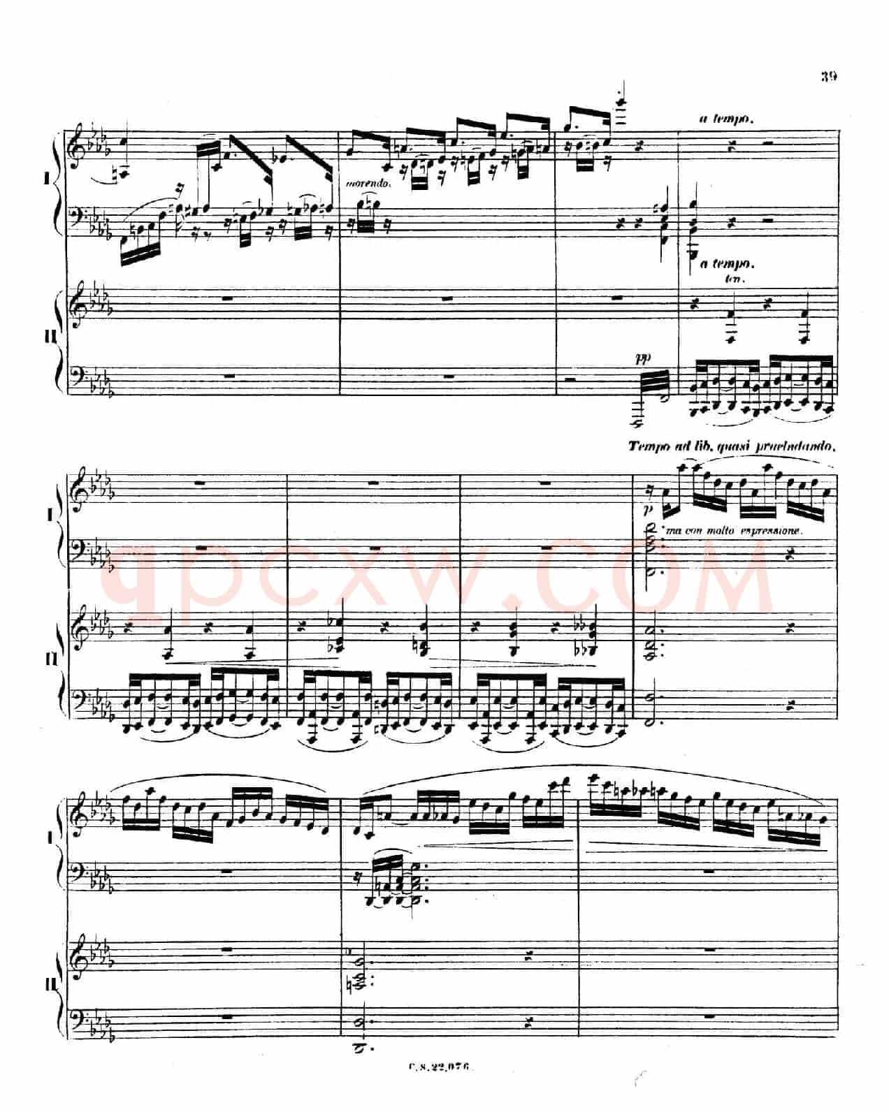 Piano Concerto No.2 in F Major Op.35(F大调第二钢琴协奏曲·Ⅱ·双钢琴)