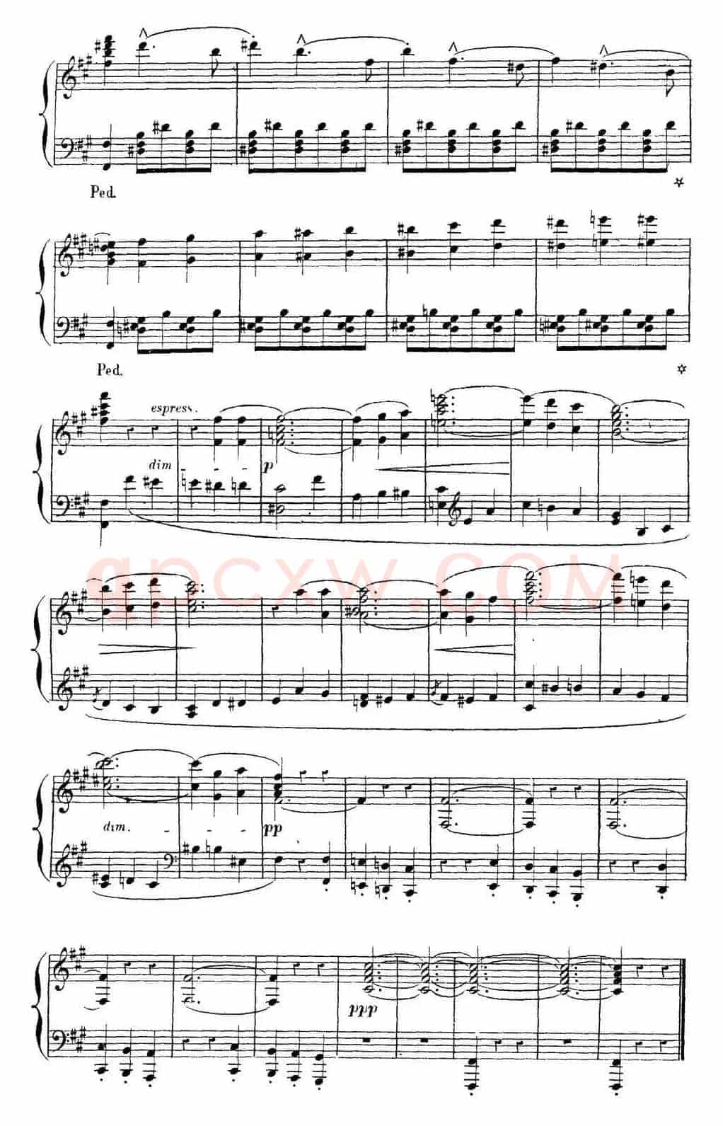 Carmen for Solo Piano（卡门全剧钢琴独奏版）（No.8）