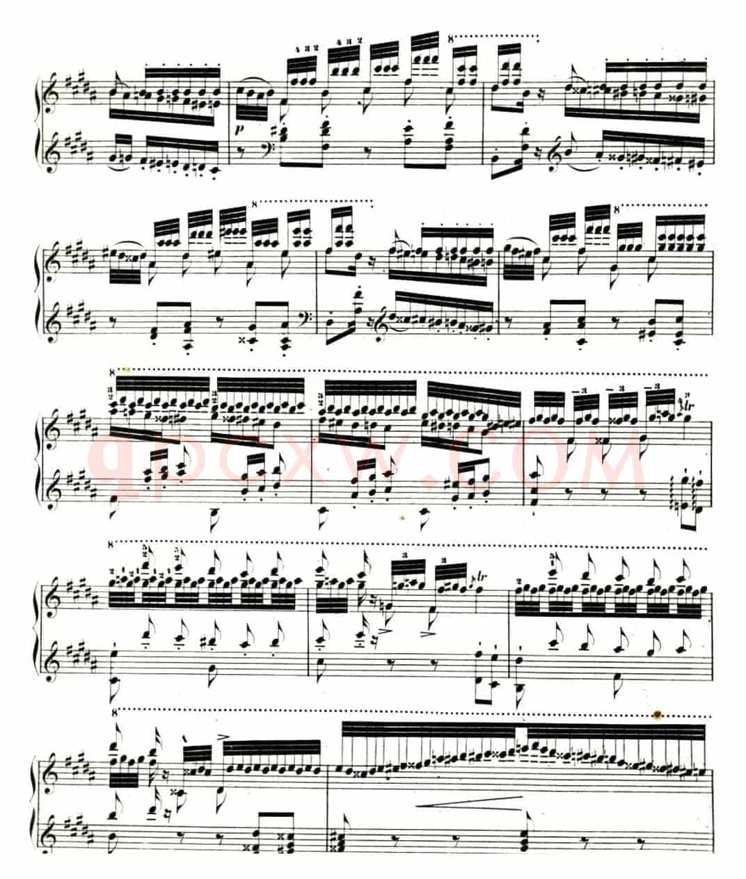 李斯特帕格尼尼大练习曲3